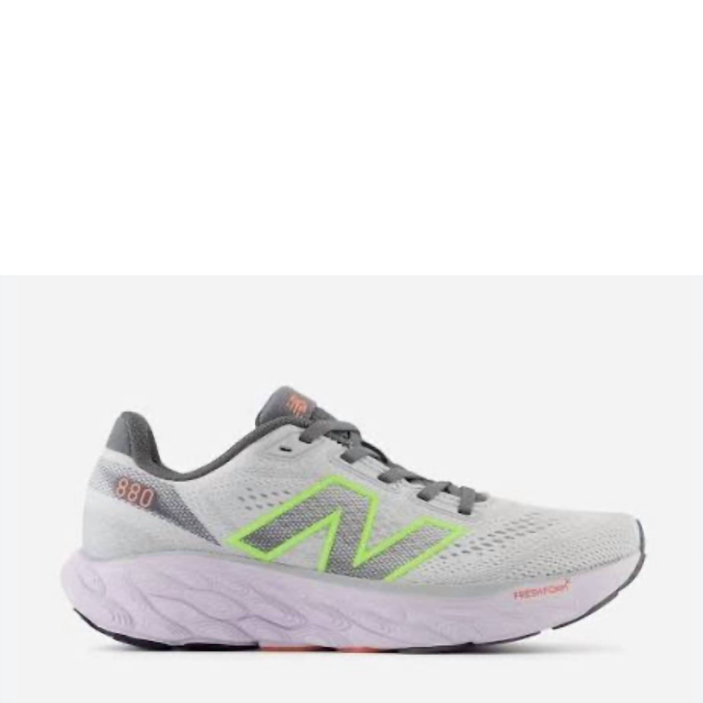 New New Balance Women's 880v14 Shoe In Grey/Purple